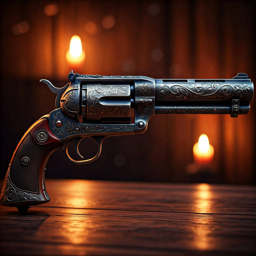Fantasy revolver by VampireAp on DeviantArt
