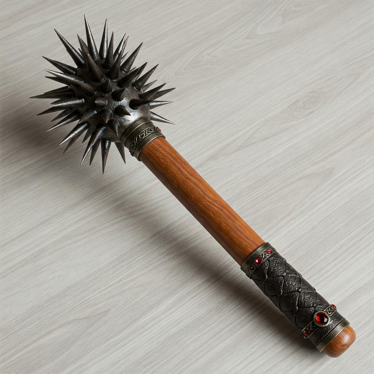 Capped Mace A Wooden-headed Mace by VampireAp on DeviantArt