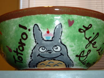 Totoro Loves Sweets Bowl