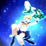 Sailor Uranus and Sailor Neptune