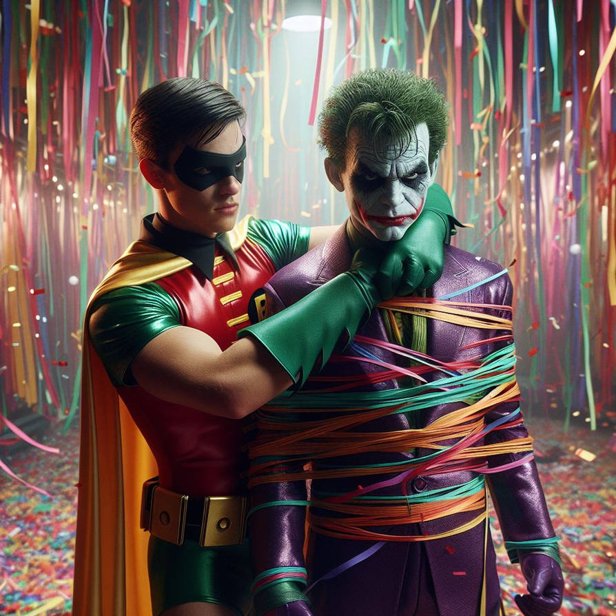 Batman and Robin - Party Streamer Prison 14 by mariusball on DeviantArt