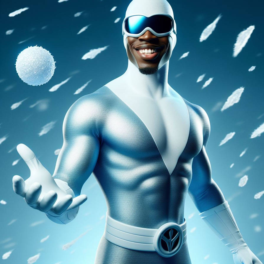 Inspired by TV and Movies 125 - Frozone by mariusball on DeviantArt