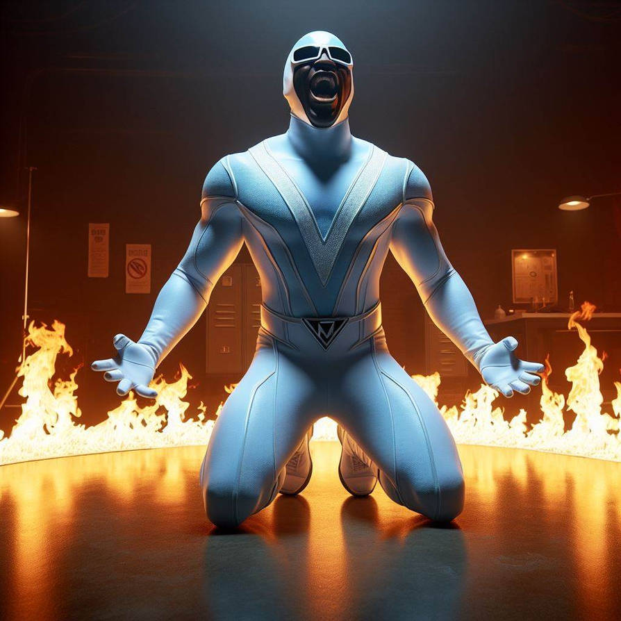 Inspired by TV and Movies 126 - Frozone by mariusball on DeviantArt