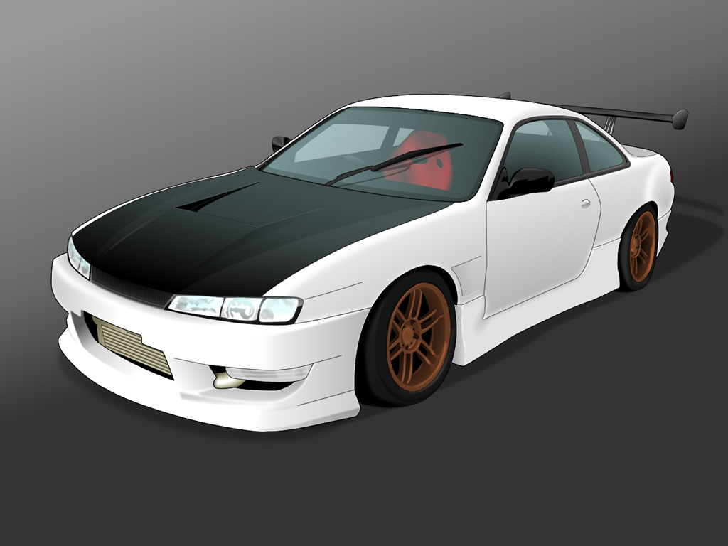 ntt S14 Vector Car