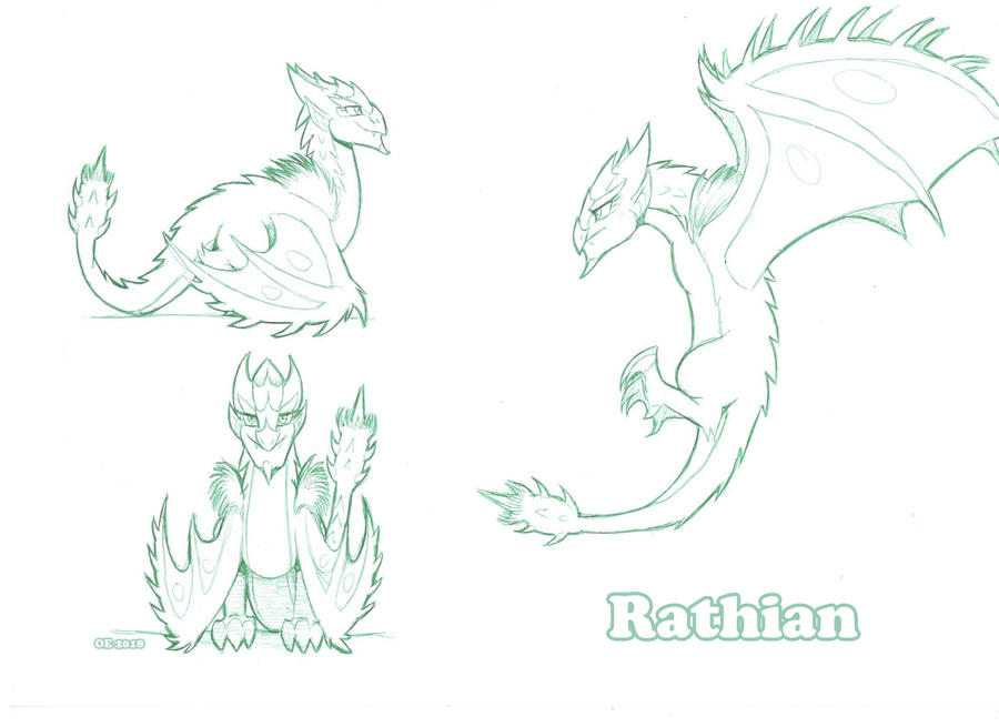 MHW - Rathian by Yula568 on DeviantArt