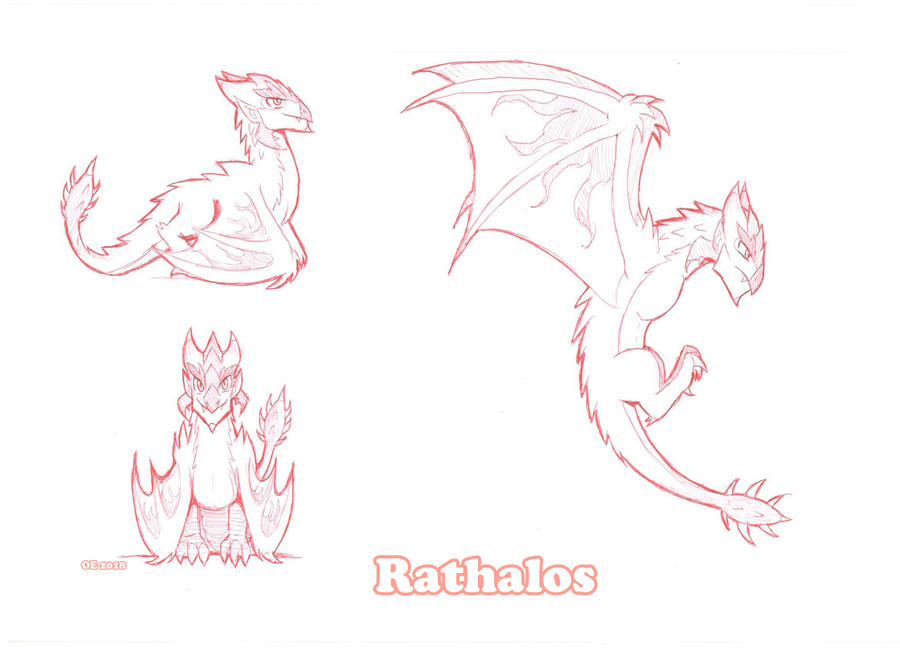 Rathalos Shell Pattern MHW - Rathalos by Yula568 on DeviantArt