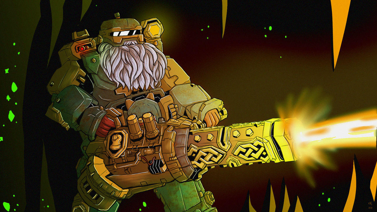 Gunner Deep Rock Galactic - My Gunner by Yula568 on DeviantArt