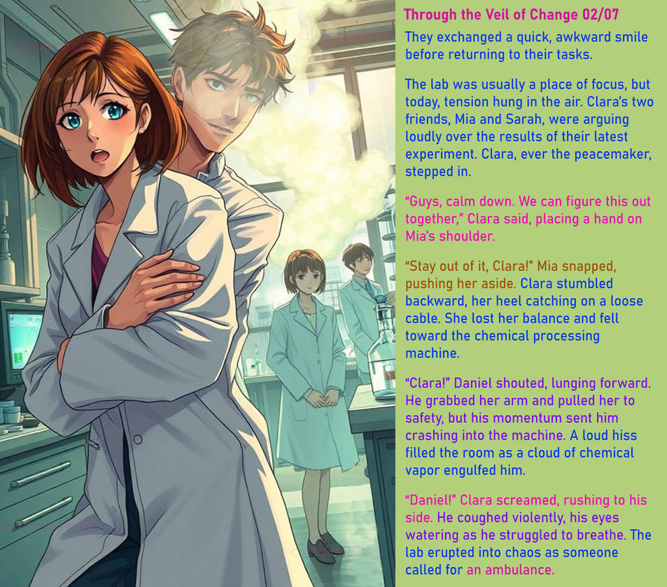 Through the Veil of Change 02/07 by CD-TG-stories on DeviantArt