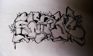 SmecK Graffiti Sketch 2