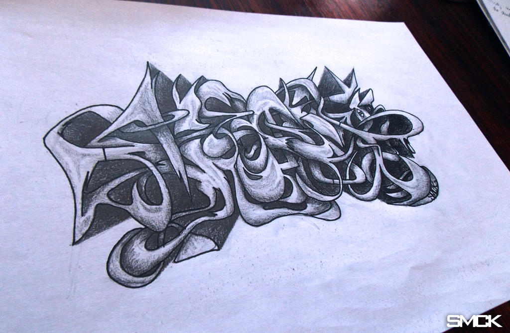 SmecK Graffiti Sketch 27