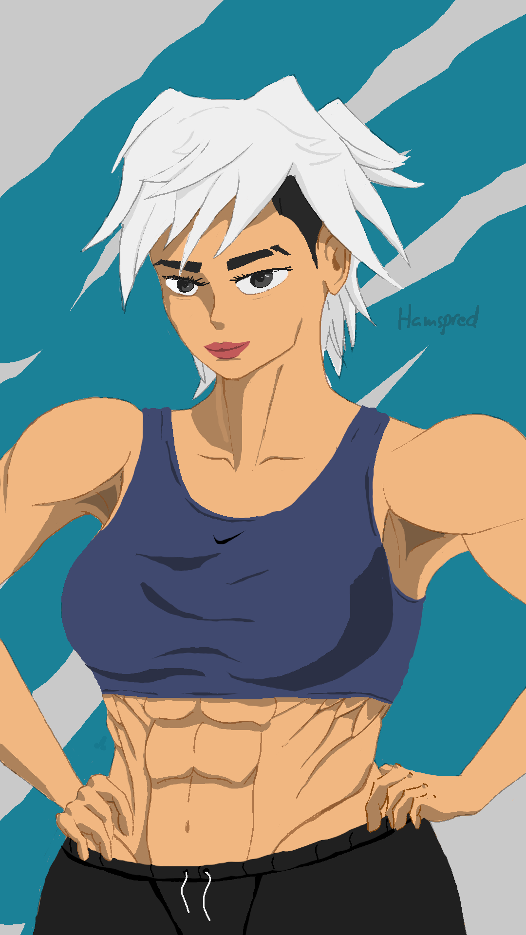 Tomboy gf by Hamspred on DeviantArt