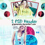 2 PSD HEADER byGizemendie