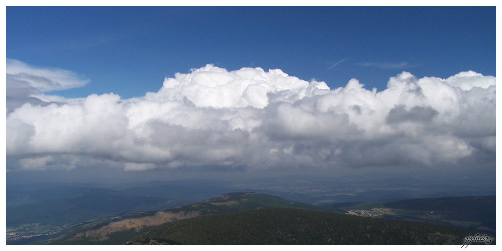 Clouds above Karkonosze