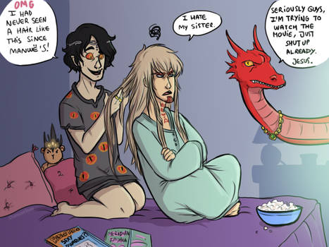 In which Sauron, Phobos and Smaug...
