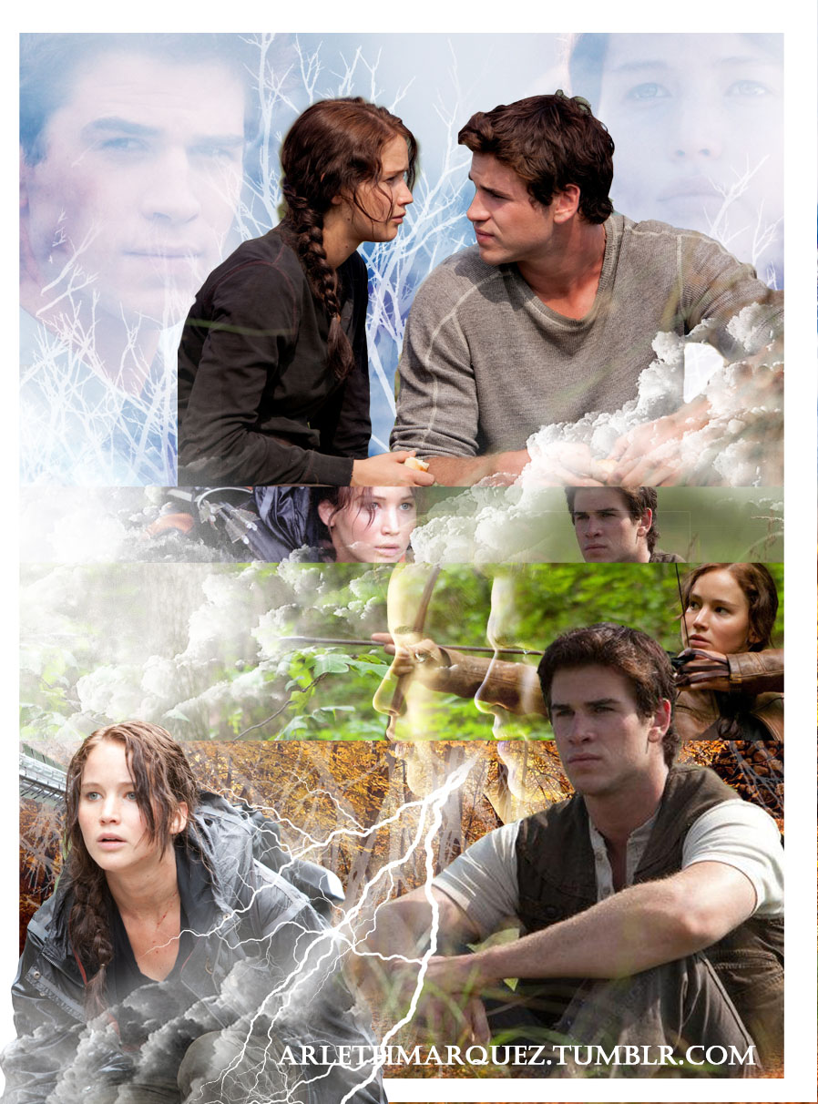 Gale Y Katniss