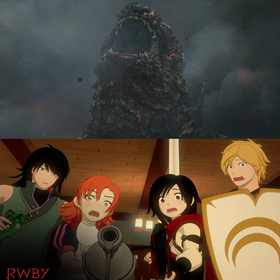 Ruby Rohd Scared Ruby and her friends are afraid of Godzilla -1 by RayquazaJrex on ...
