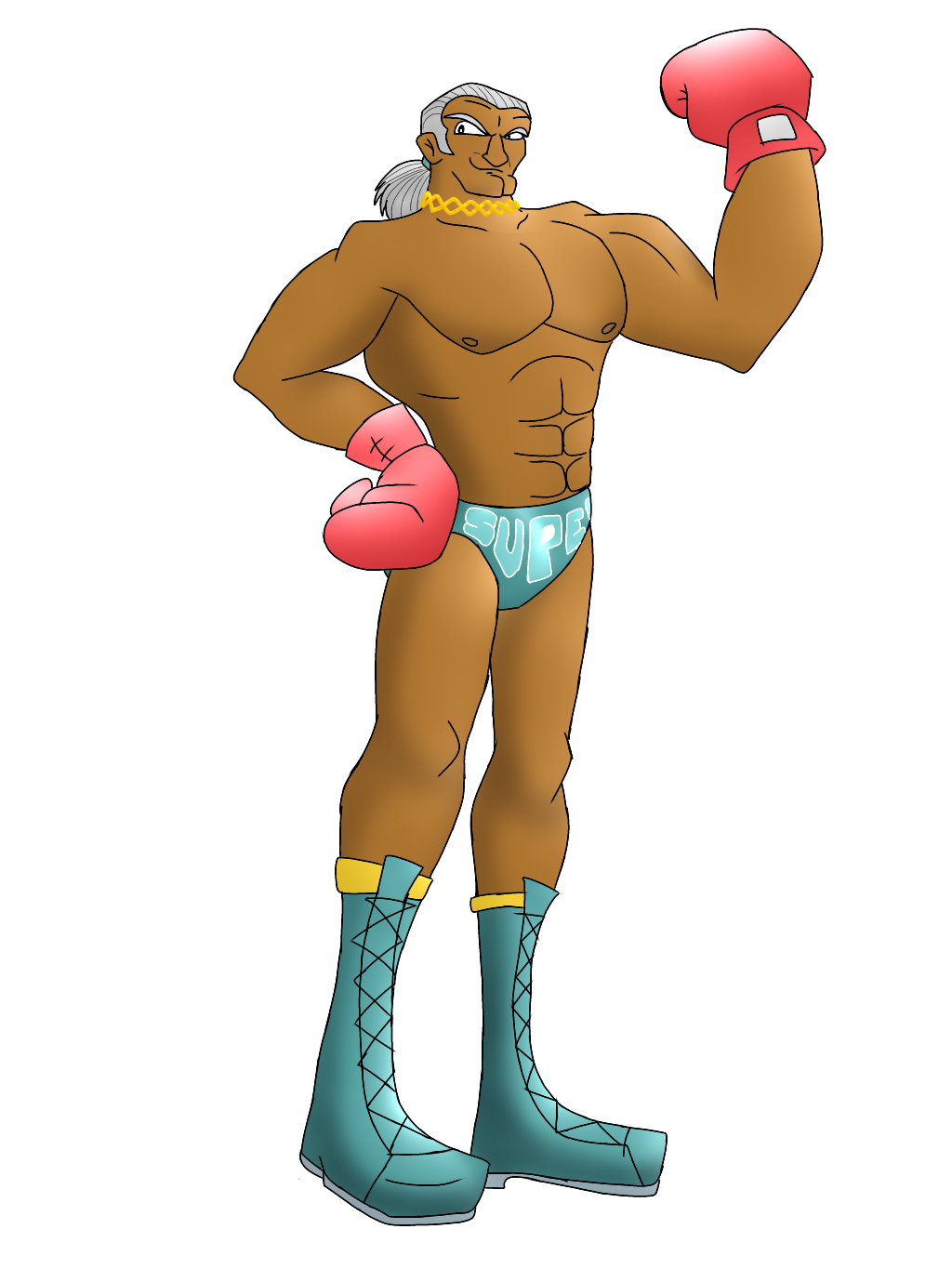 POW Contender Super Macho Man