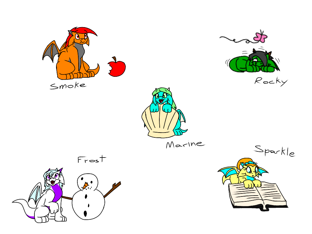 Dragon Empire Main 5 as Babies
