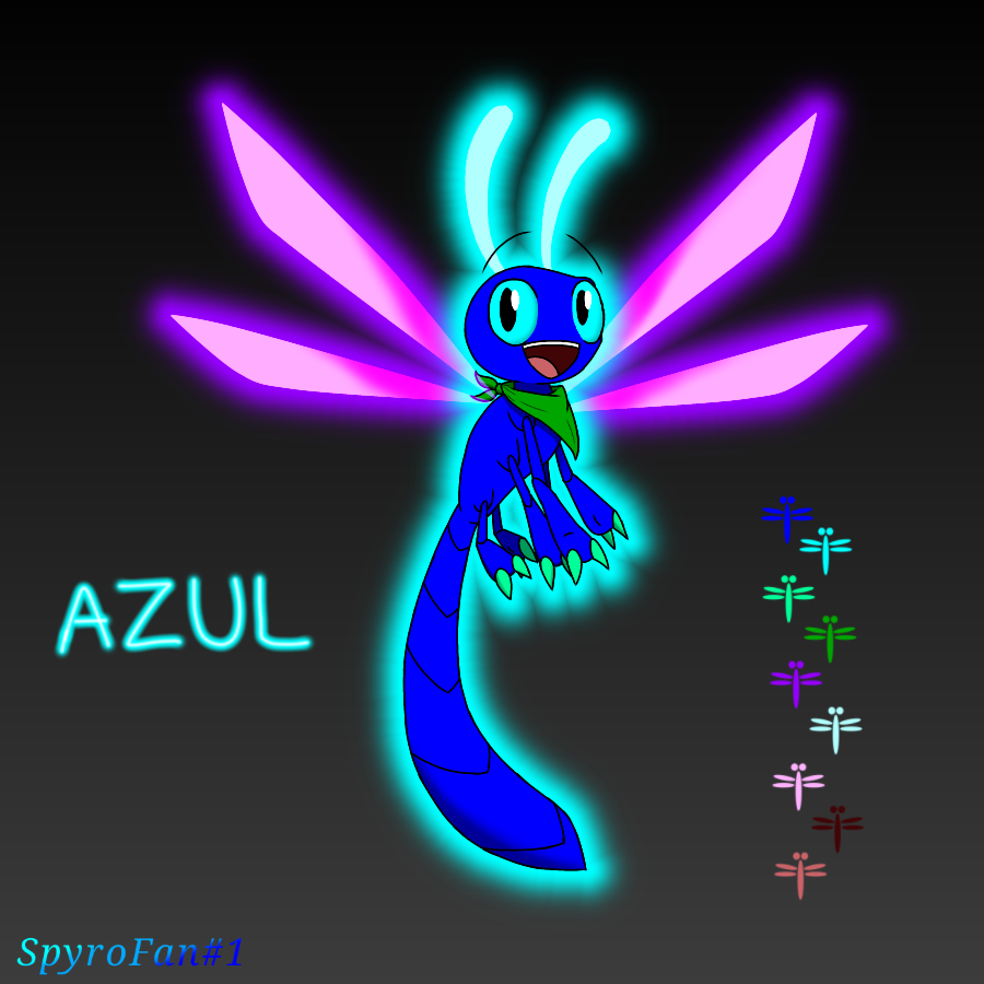 Azul the Dragonfly Redo