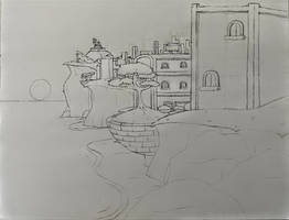 Golden Sun City Remake Concept Art