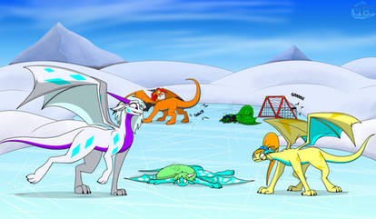 Frozen Pond Fun