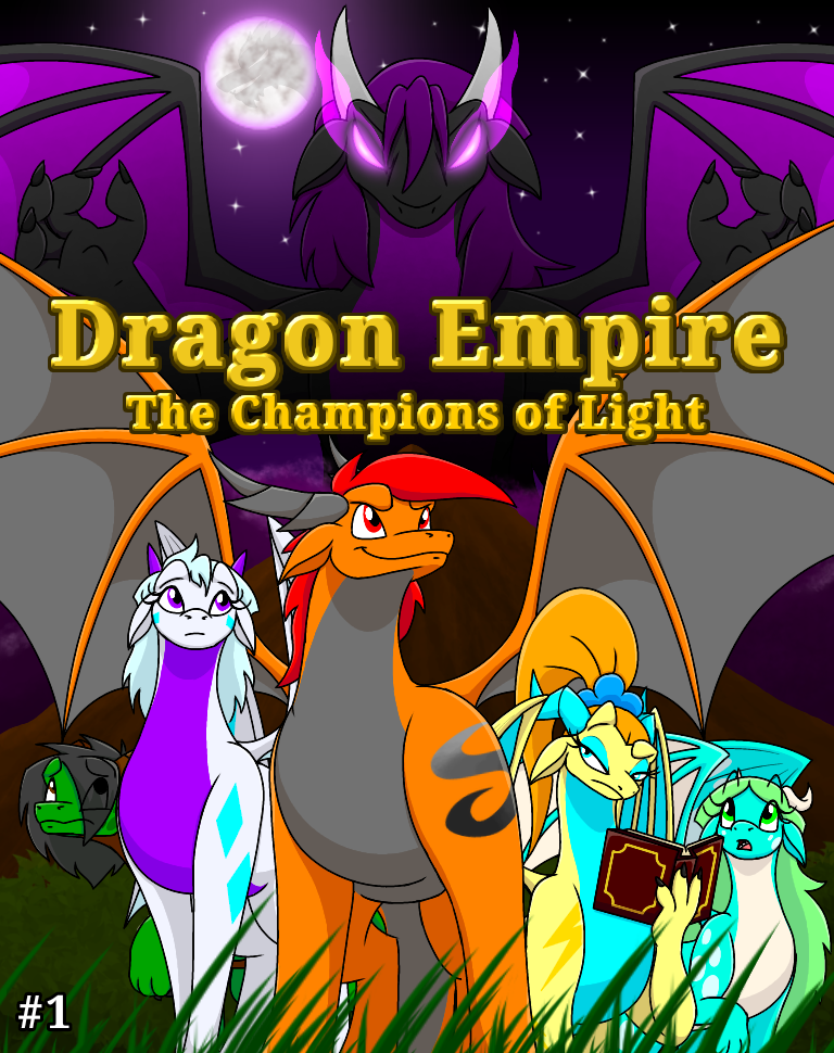 Dragon Empire Comic #1 Cover Re-redo