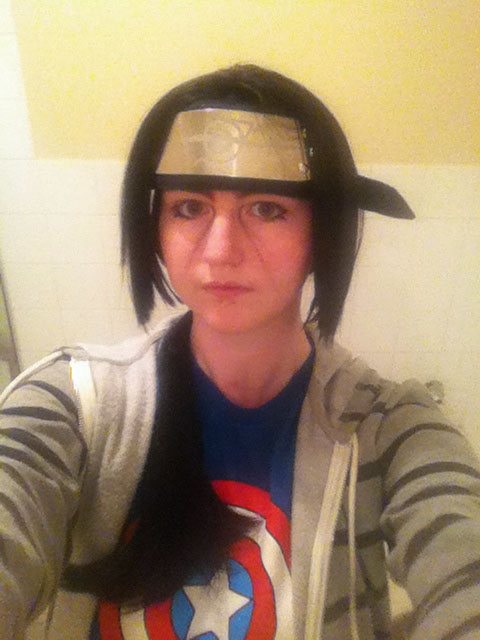 My Itachi makeup test