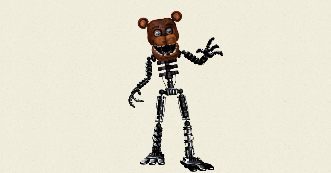 withered freddy by Dinofoxy