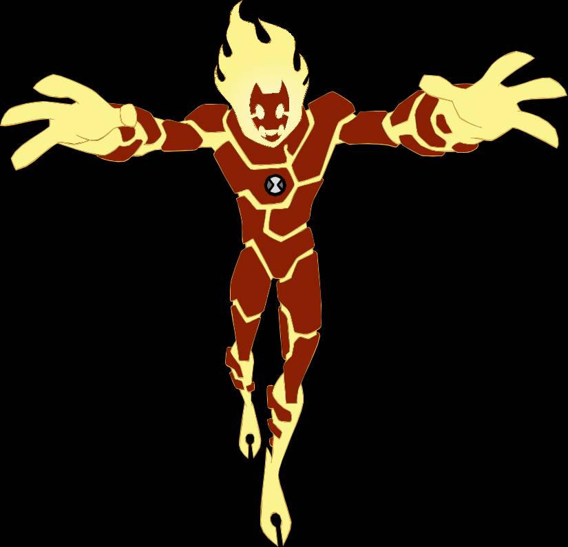 HeatBlast Render Ben 10 Classic (3) by ChrisAImDead on DeviantArt