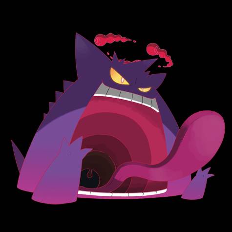 Mega Gengar (Custom Shiny) by Noodnood966 on DeviantArt