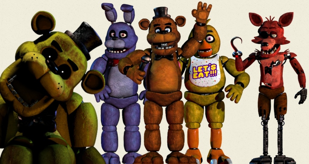 Remake Fnaf 1 Animatronics by Minecraftmichas3 on DeviantArt