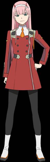 Zero Two Full Body (Darling in the Franxx) by ChrisAImDead on DeviantArt