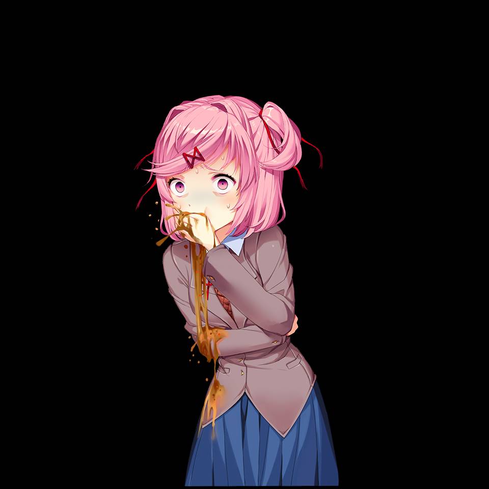 Natsuki Rigs Natsuki Sprite 20 (DDLC) by ChrisAImDead on DeviantArt
