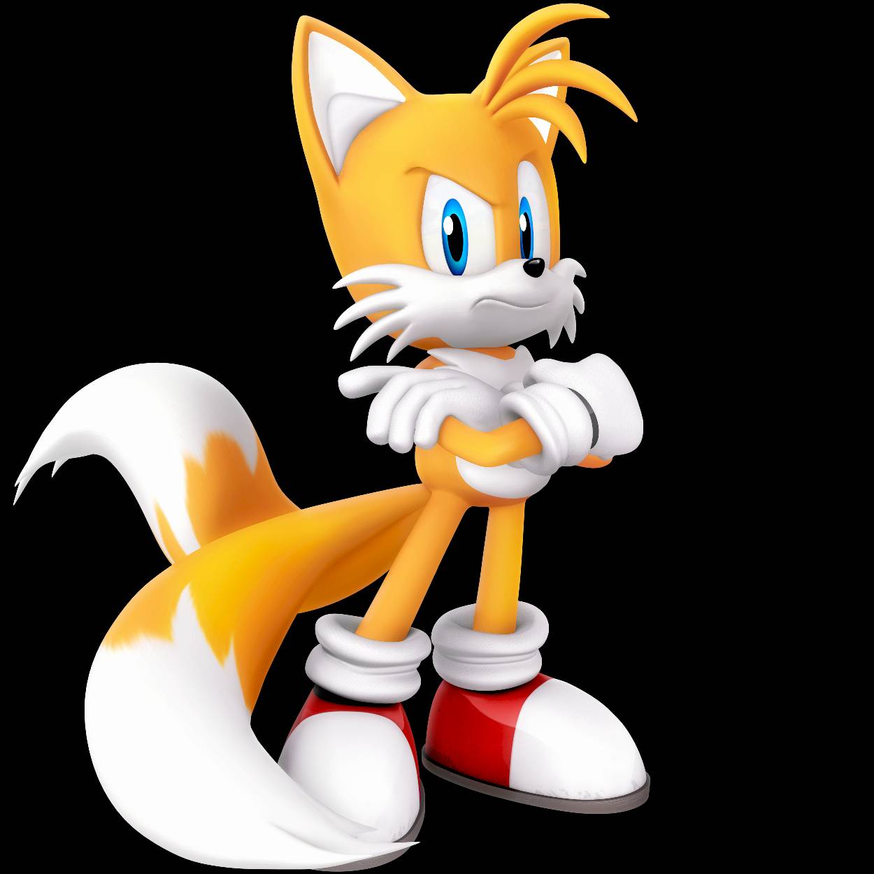 Movie tails render by MilesGamesDA on DeviantArt