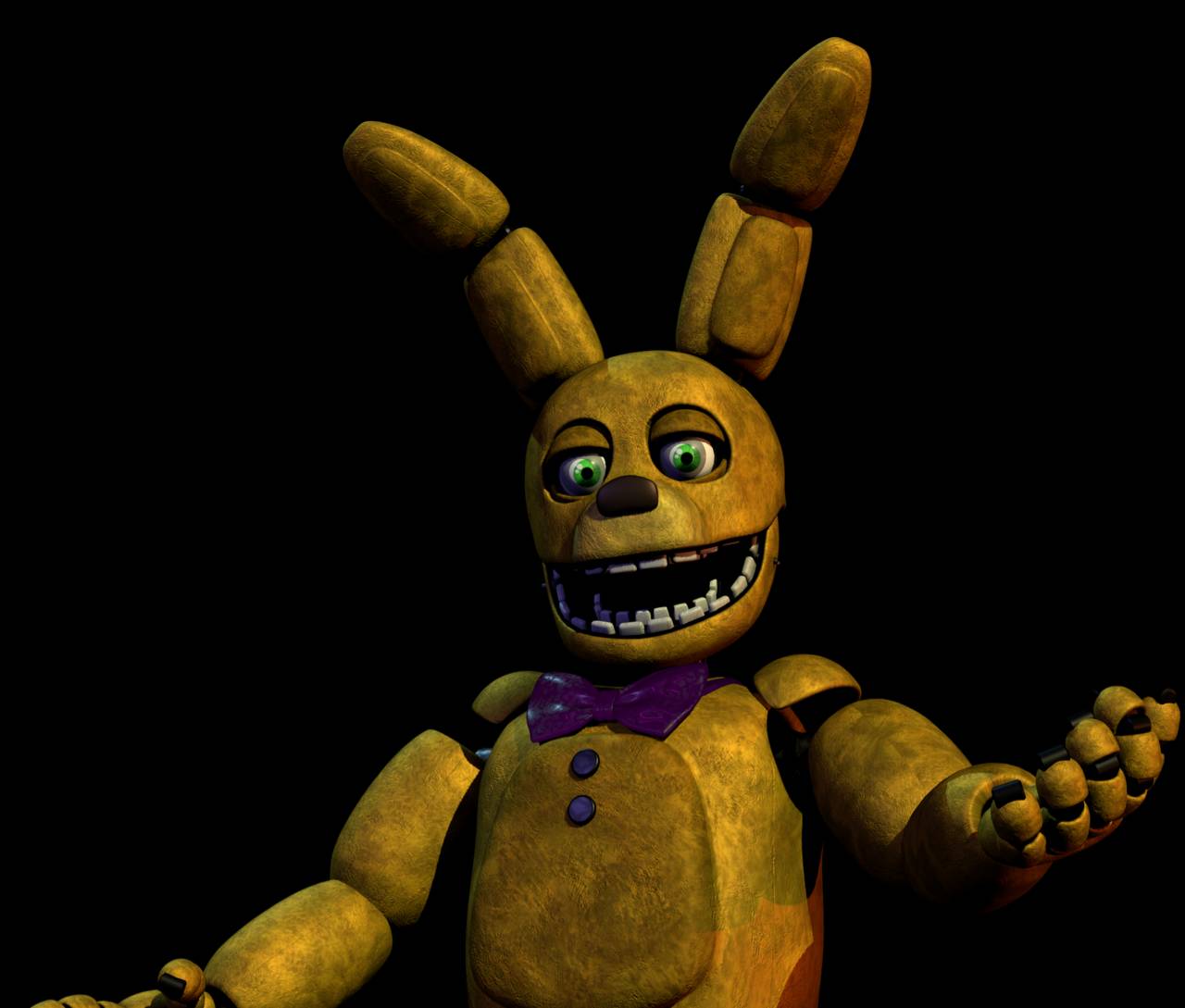 Springbonnie Render by ChrisAImDead on DeviantArt