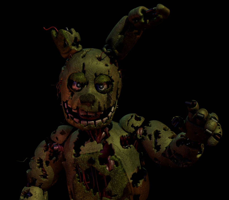 Spring Trap Render Simple Springtrap Render by ChrisAImDead on DeviantArt