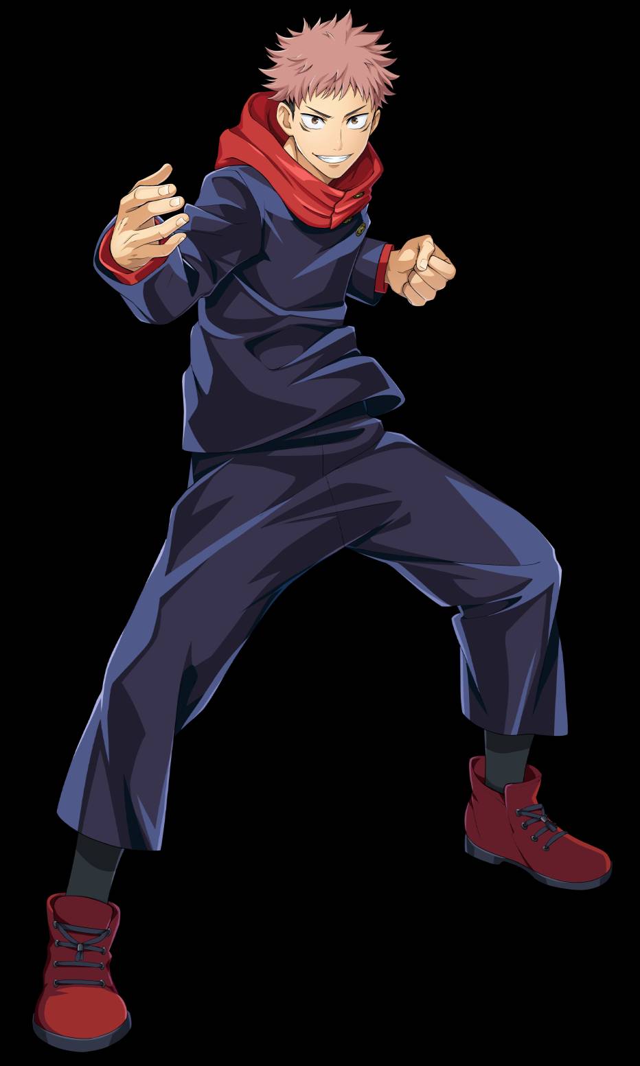 Yuji Itadori Full Body by ChrisAImDead on DeviantArt