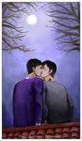 Kiss Under The Moonlight (Malec!)