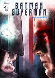 BATMAN VS SUPERMAN Cover mock-up...