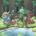 Pokemon - In Pinwheel Forest