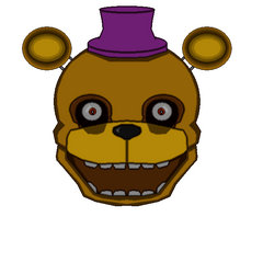 Non Specific FNAF FAN ART (FREDBEAR) (GIF)