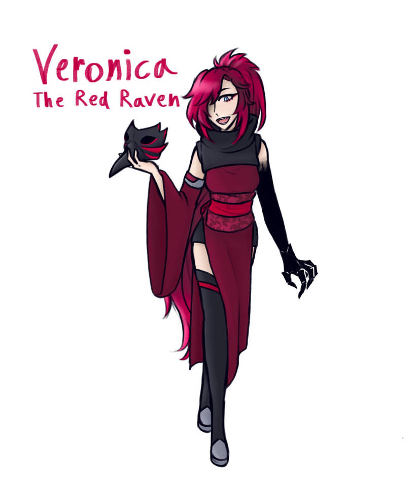 Raven Red Mod The Red Raven by LunarCandyPen on DeviantArt