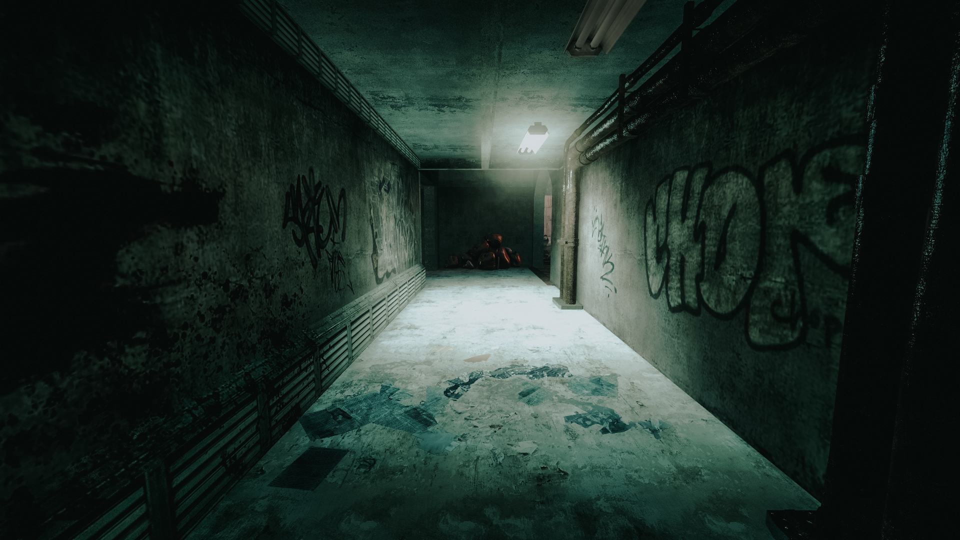 Creepy Hallway (Left 4 Dead 2) by nohumannahhh on DeviantArt
