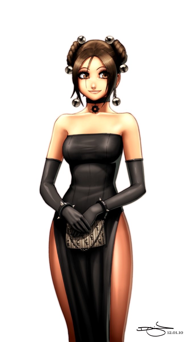 chun li black dress Sexy Chun Li Cosplay Black Dress: Street Fighter Chun... From Uledemode_official, $92.35