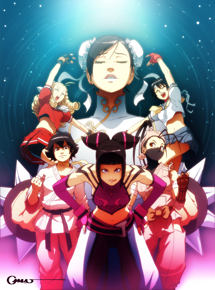 Street Fighter Tribute Piece 2012 by Omar-Dogan