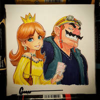 Daisy and Wario