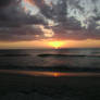 naples beach sunset