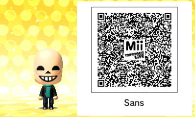 QR Code - Sans from Undertale by Chipper-Doodle on DeviantArt