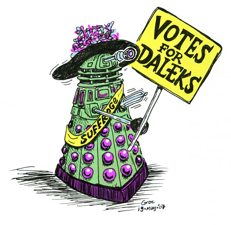 votes for daleks