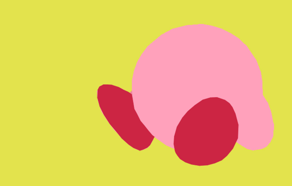 Kirby floating (1920x1080) : r/wallpaper